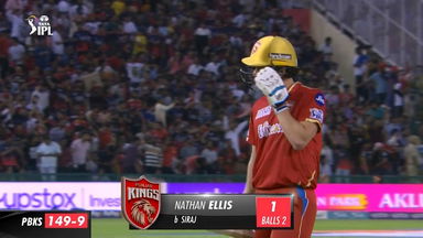 M27: PBKS vs RCB – Nathan Ellis  Wicket