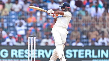 Rishabh Pant's controlled pull to perfection