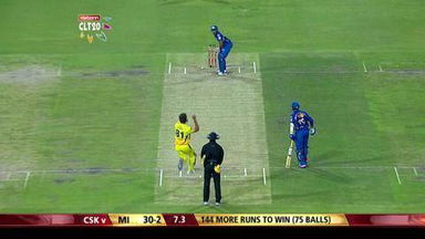 M14: CSK vs MI – Rohit Sharma six