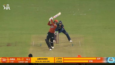 IPL 2025 M51: GT vs SRH - Abhishek Sharma Six
