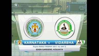 Ranji Trophy 2017-18, SF : Karnataka vs Vidarbha - Day 2 Highlights