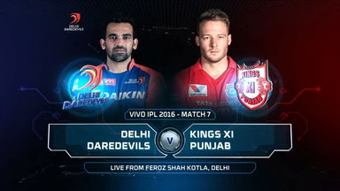 IPL 2016 M07: DD vs KXIP – Match Highlights