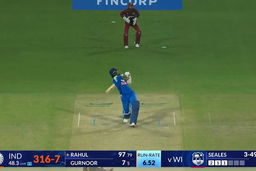 IND vs WI 2026, 3rd ODI: KL Rahul Six