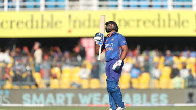 Rohit Sharma leads from the front with stroke-filled 83(67)