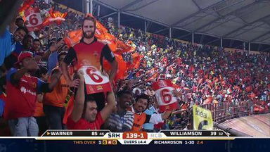 M27: SRH vs RCB – David Warner Six