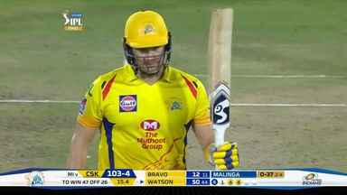 Shane Watson 80 (59) almost wins title for CSK again