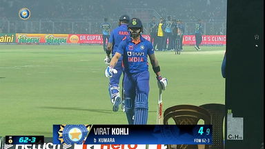 IND vs SL 2023, 2ND ODI: Virat Kohli  Wicket