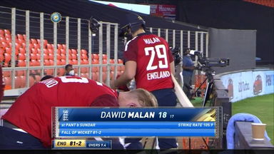 IND vs ENG 2021,3rd T20I : Dawid Malan Wicket
