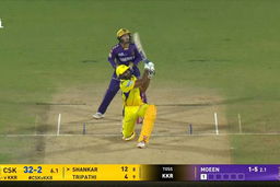 IPL 2025 M25: CSK vs KKR - Vijay Shankar Six