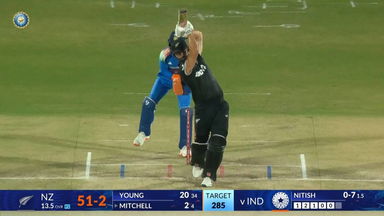 IND vs NZ 2026, 2nd ODI: Daryl Mitchell Six
