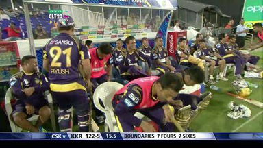 M1: KKR vs CSK –  Andre Russell Six