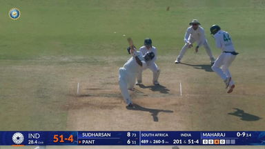 IND vs SA 2025, 2nd Test: Rishabh Pant Six