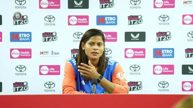 We are ticking the boxes as a team: Radha Yadav
