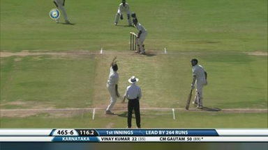 Irani Cup 2014: CM Gautam's 122