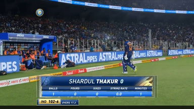 IND vs ENG 2021, 1ST T20I : Shardul Thakur Wicket