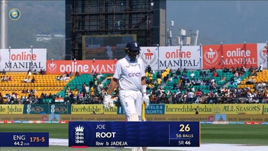 IND vs ENG 2024, 5TH Test: Joe Root Wicket