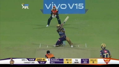 M02: KKR vs SRH – Andre Russell Six