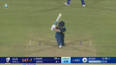 IND vs AUS 2023-24, 4TH T20I: Matthew Wade Six