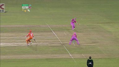Q3: NK vs LIO –  Adnan Rasool Wicket