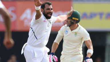 Mohammed Shami's impressive 3-wicket haul in the 2nd innings