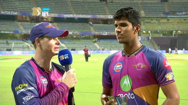 Steven Smith interviews Washington Sundar