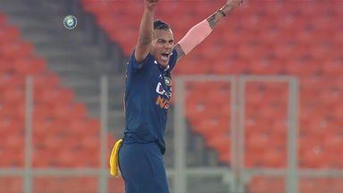 IND vs ENG 2021,4th T20I : Fall of Wickets