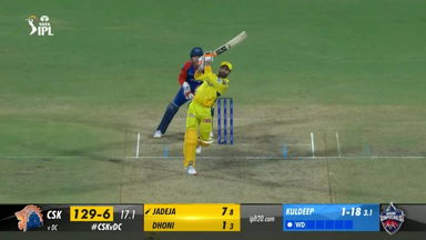 M55: CSK vs DC – Ravindra Jadeja Six