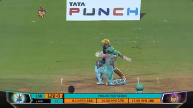 M66: KKR vs LSG – Quinton De Kock Six