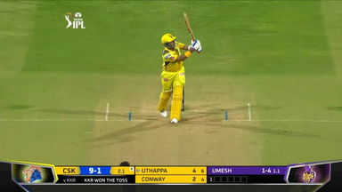 M01: CSK vs KKR – Robin Uthappa Six