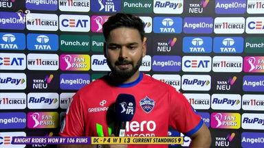 M16: DC vs KKR – Rishabh Pant Interview