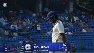 IND vs WI 2025, 2nd Test: Sai Sudharsan Wicket