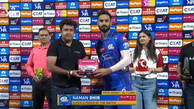 IPL 2025 M29: DC vs MI - Curvv Super Striker of the Match - Naman Dhir