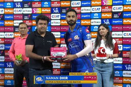 IPL 2025 M29: DC vs MI - Curvv Super Striker of the Match - Naman Dhir