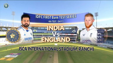 IND vs ENG 2024, 4TH Test, Day 01: Match Highlights