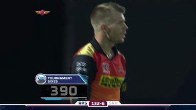 M40: RPS vs SRH – MS Dhoni Six