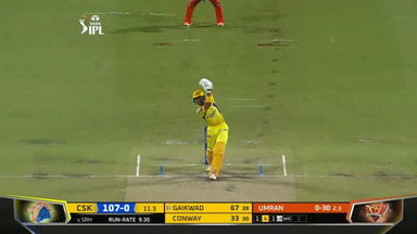 M46: SRH vs CSK – Ruturaj Gaikwad Six