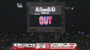 M3: KXIP vs RR – Murali Vijay Wicket