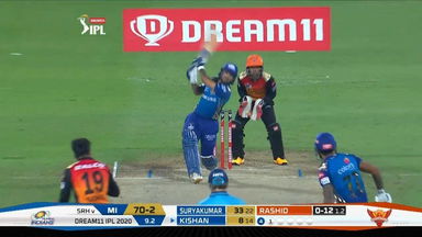 M56: SRH vs MI – Ishan Kishan Six