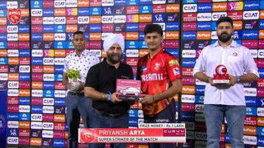 IPL 2025 M69: PBKS vs MI - Curvv Super Striker of the Match - Priyansh Arya