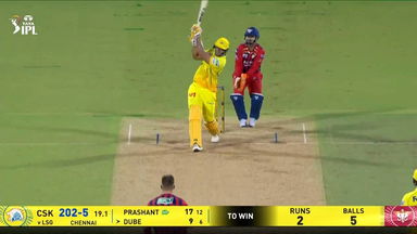 IPL 2026 M53: CSK vs LSG - Shivam Dube Six