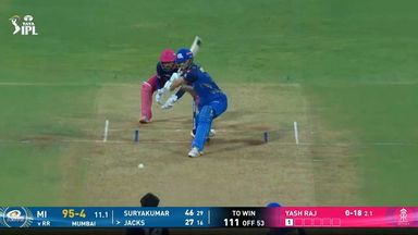 IPL 2026 M69: MI vs RR - Will Jacks Six