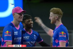 M04: RR vs PBKS –Jhye Richardson Wicket