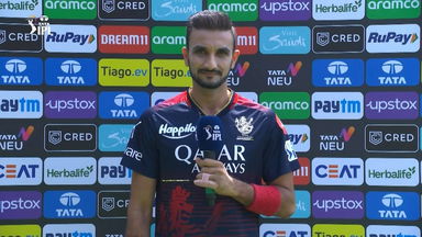 M32: RCB vs RR –   Harshal Patel Interview