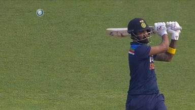 IND vs ENG 2021, 1st ODI : KL Rahul Six
