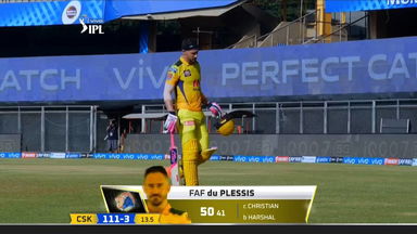 M19: CSK vs RCB – Faf du Plessis Wicket