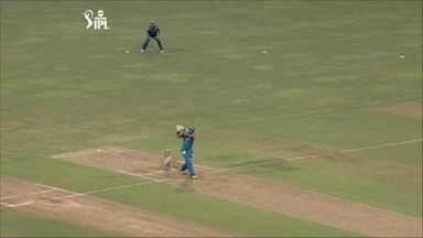 M15: MI vs PWI – Yuvraj Singh Wicket