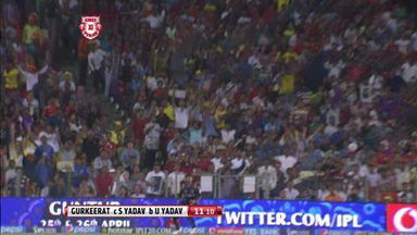 M14: KXIP vs KKR – Gurkeerat Mann Singh Wicket