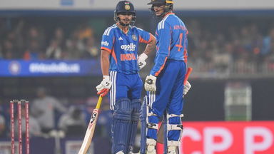 Mighty sixes x 3: Ishan-Abhishek get off the mark in style