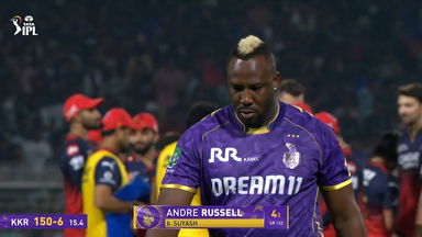 IPL 2025 M01: KKR vs RCB - Andre Russell Wicket