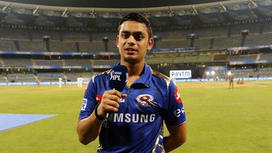Presenting commentator Ishan Kishan
